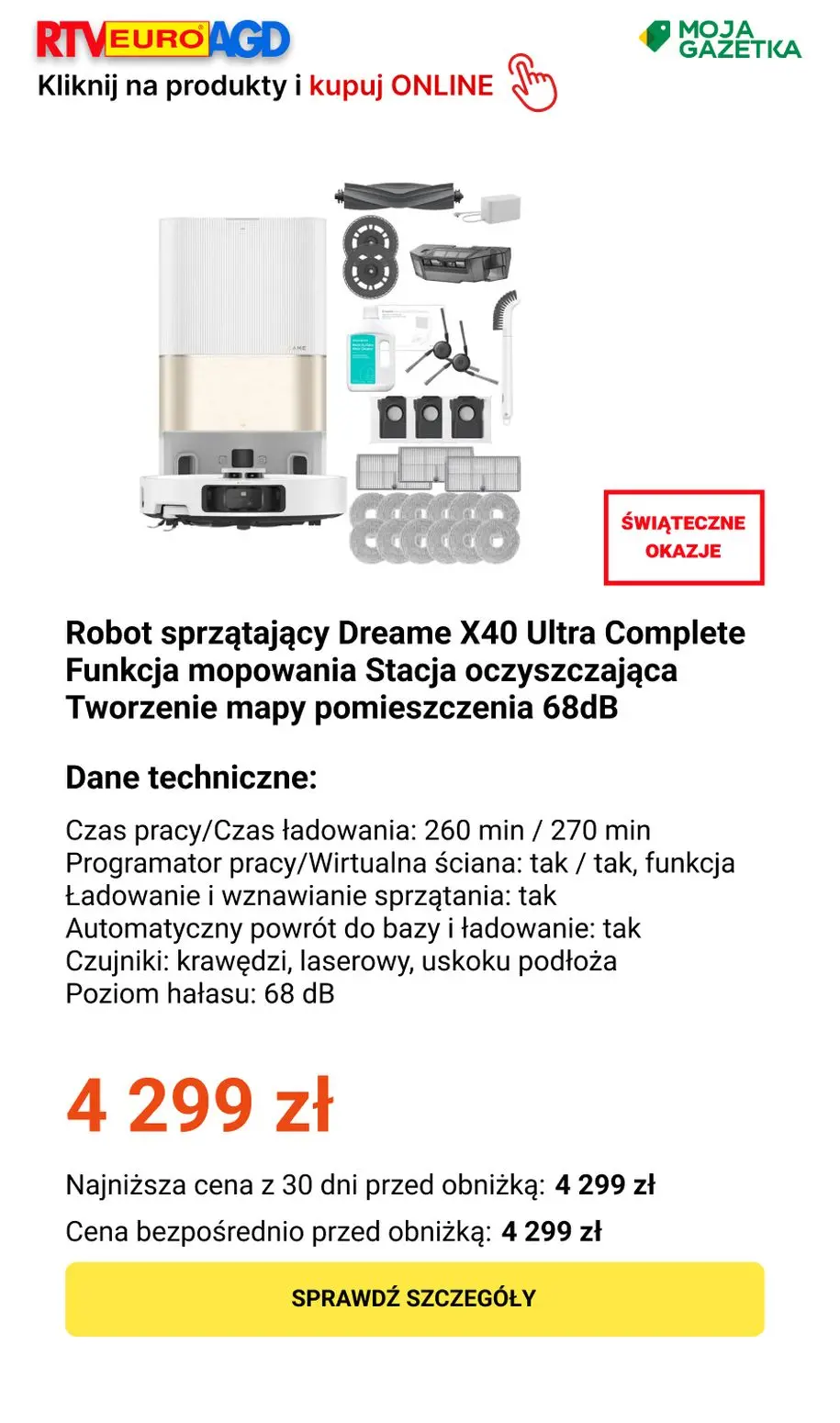 gazetka promocyjna RTV EURO AGD Przedświąteczny relaks z Dreame! - Strona 34