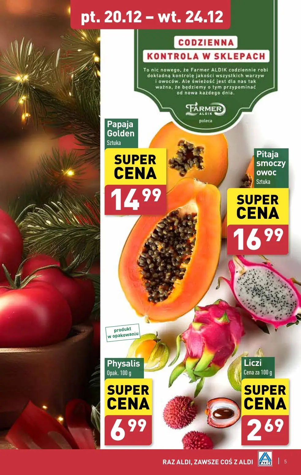 gazetka promocyjna ALDI Farmer Aldik poleca - Strona 5