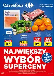 Gazetka promocyjna Carrefour, ważna od 2024-12-16 do 2024-12-24.