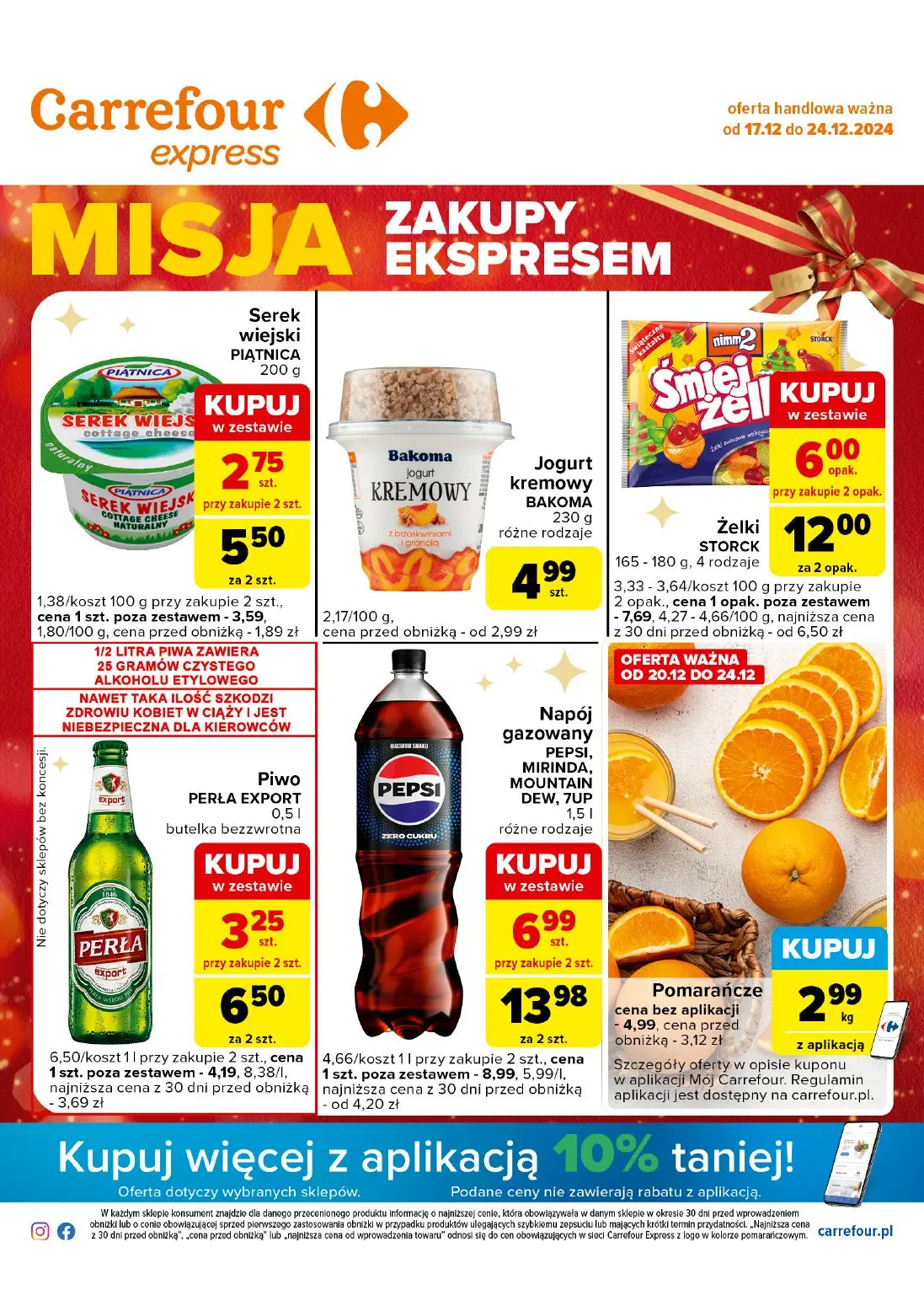 gazetka promocyjna Carrefour Express Zakupy ekspresem - Strona 1