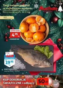 Gazetka promocyjna Auchan, ważna od 2024-12-18 do 2024-12-24.