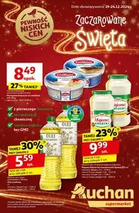 Gazetka promocyjna Auchan Supermarket, ważna od 2024-12-19 do 2024-12-24.