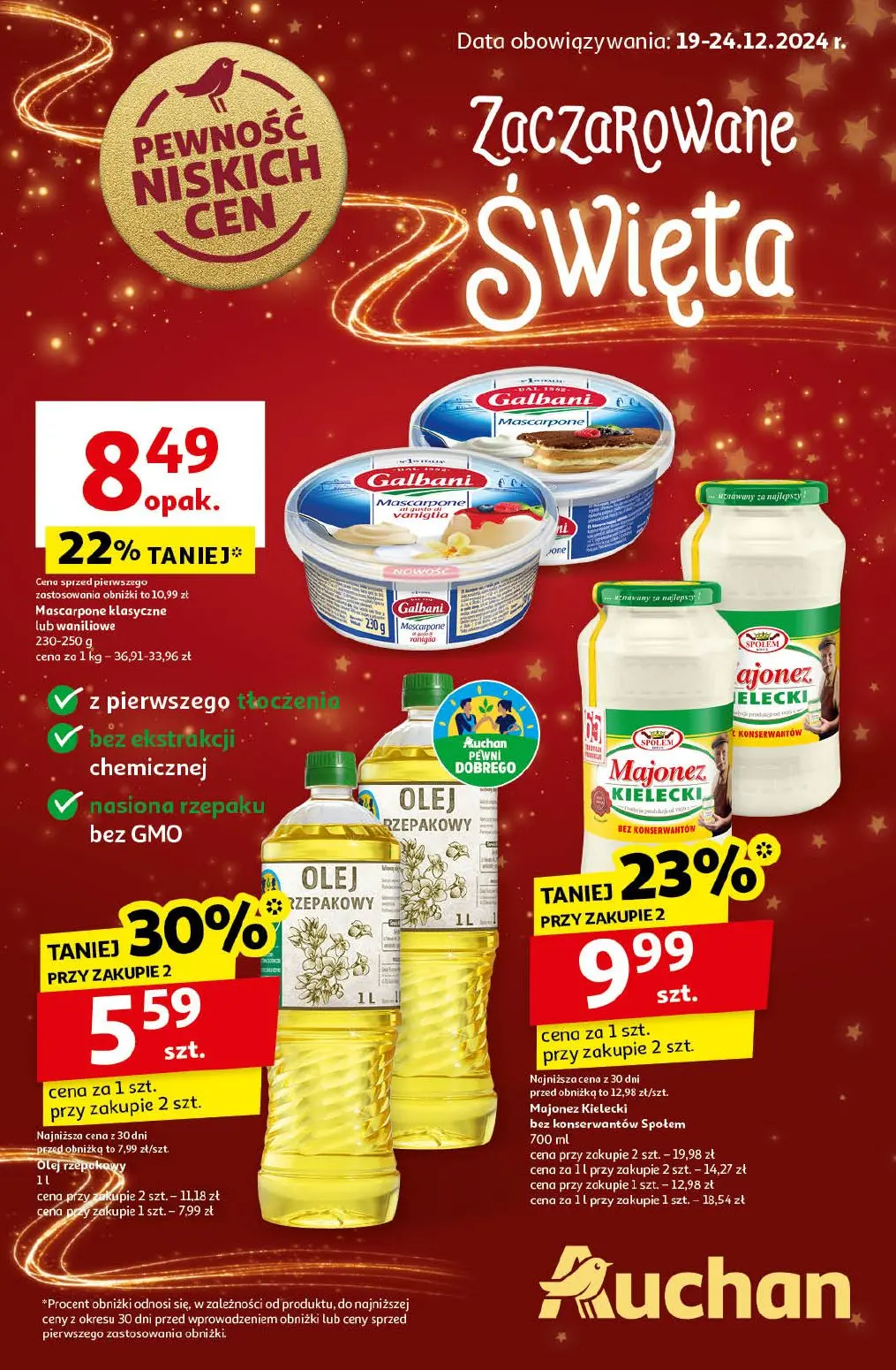 gazetka promocyjna Auchan Zaczarowane Święta - Strona 1