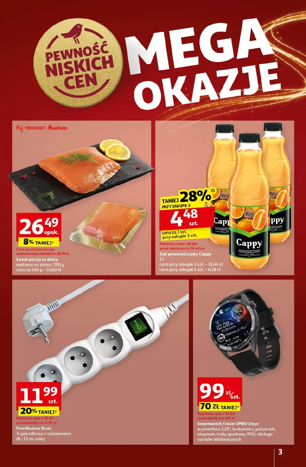 gazetka promocyjna Auchan Zaczarowane Święta - Strona 3