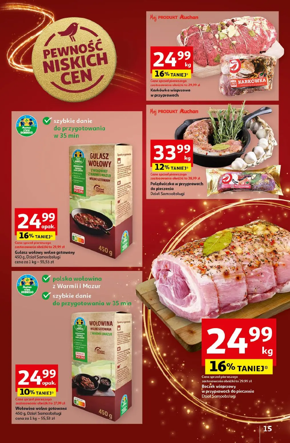 gazetka promocyjna Auchan Zaczarowane Święta - Strona 17