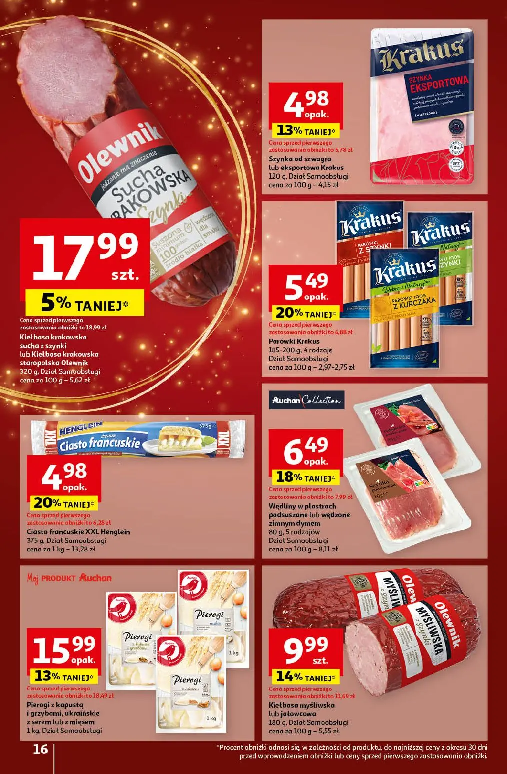 gazetka promocyjna Auchan Zaczarowane Święta - Strona 18