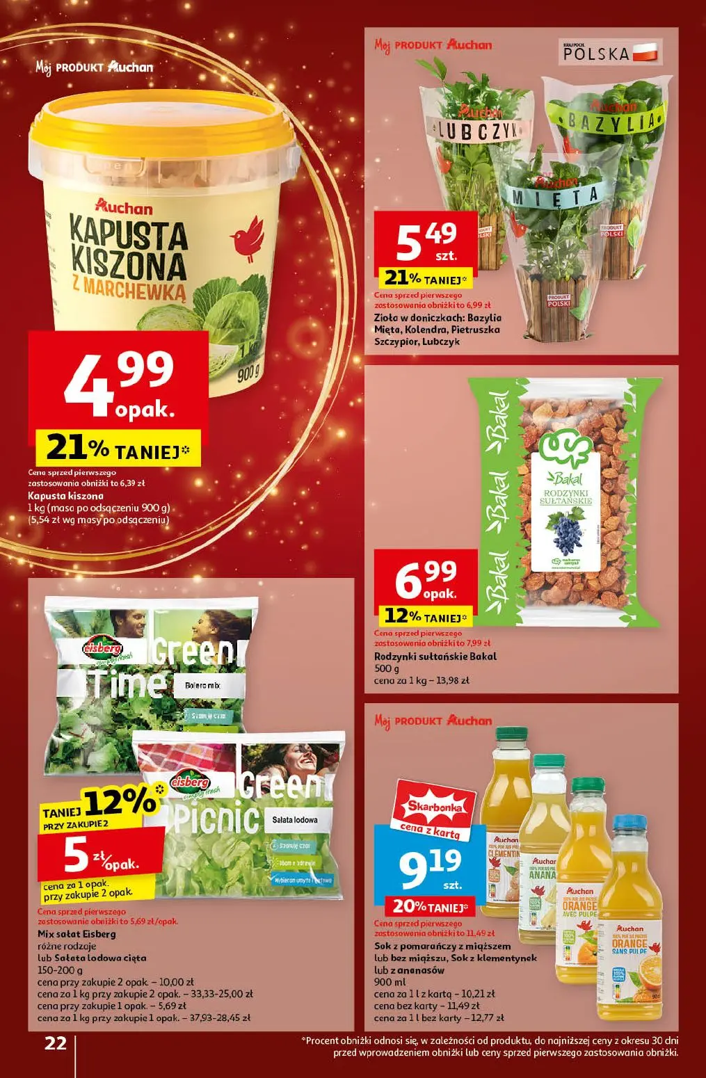 gazetka promocyjna Auchan Zaczarowane Święta - Strona 24