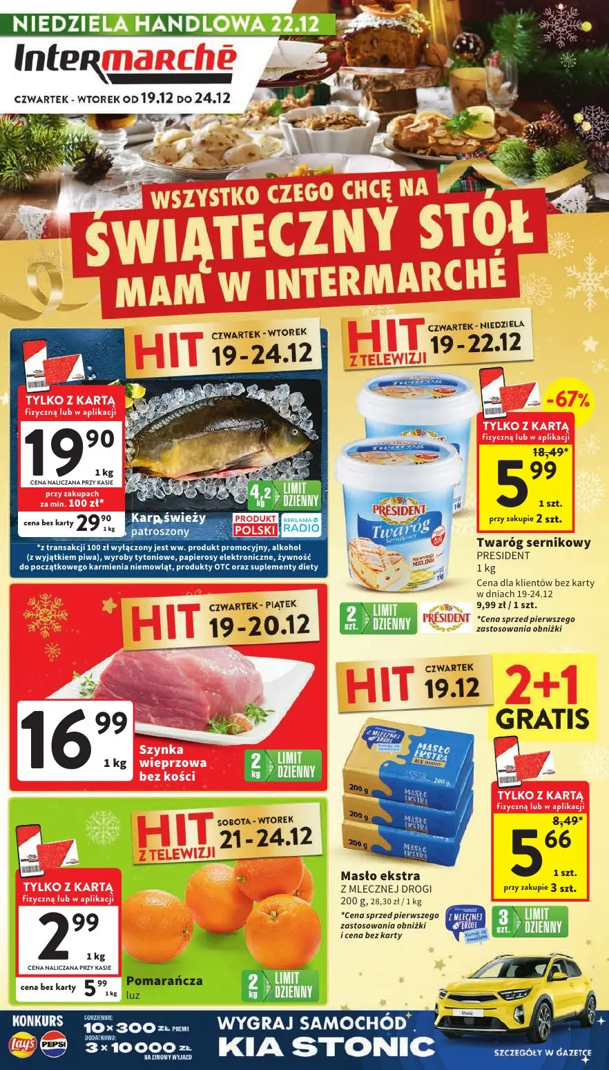 gazetka promocyjna Intermarche Świąteczny stół - Strona 1