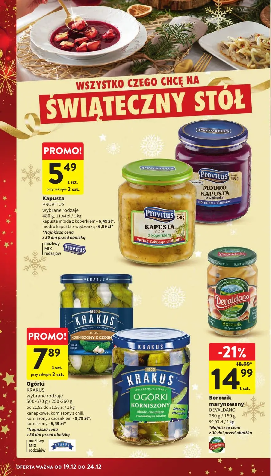 gazetka promocyjna Intermarche Świąteczny stół - Strona 8