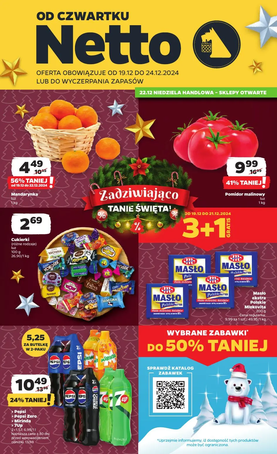 gazetka promocyjna NETTO Zadziwiająco tanie Święta - Strona 1