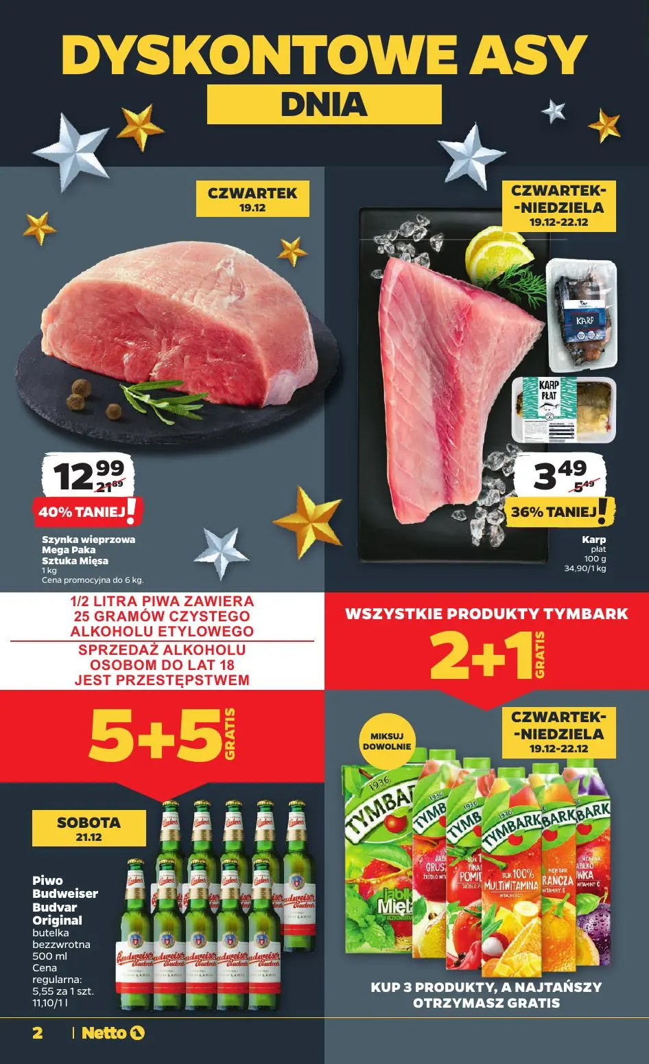 gazetka promocyjna NETTO Zadziwiająco tanie Święta - Strona 2