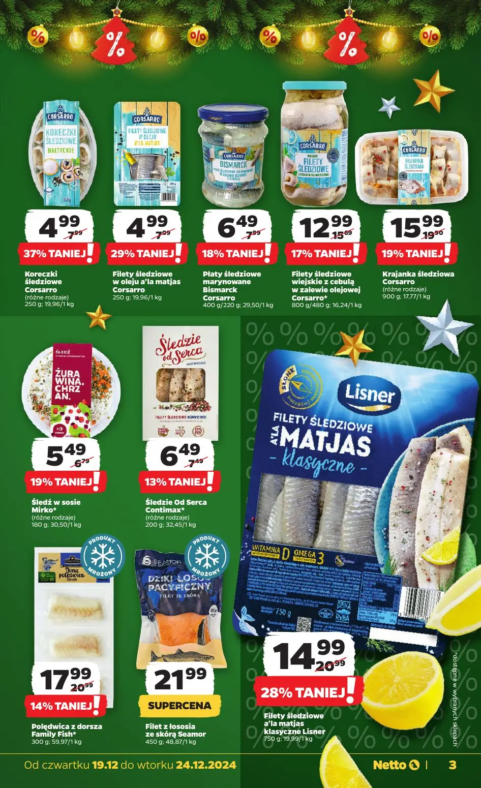 gazetka promocyjna NETTO Zadziwiająco tanie Święta - Strona 3