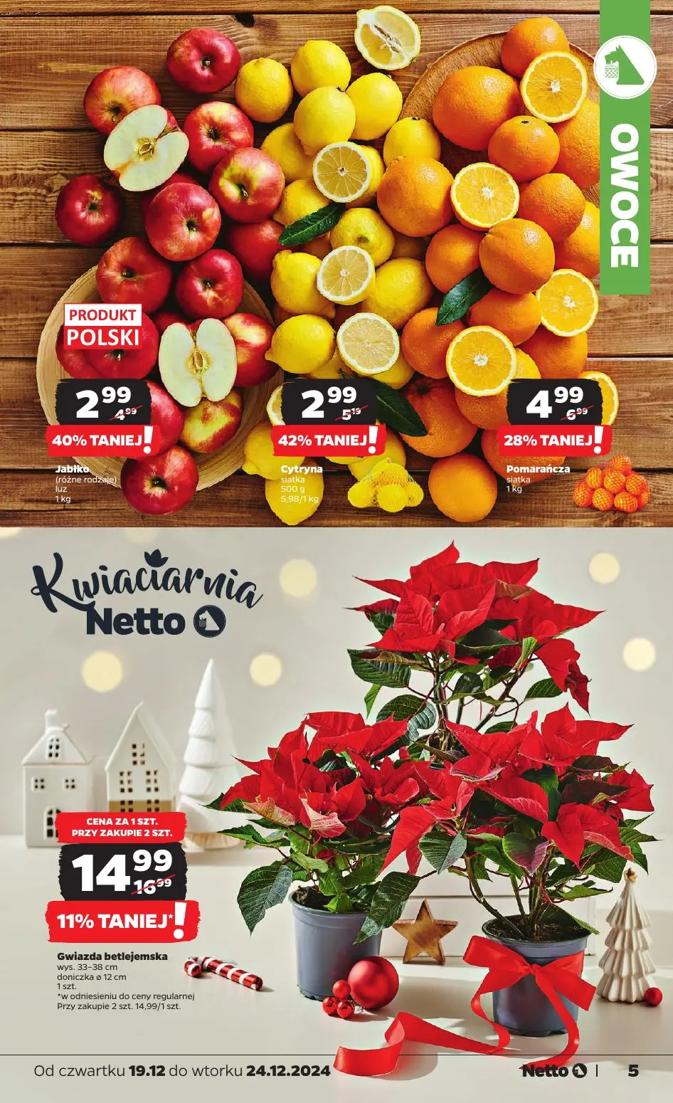 gazetka promocyjna NETTO Zadziwiająco tanie Święta - Strona 5