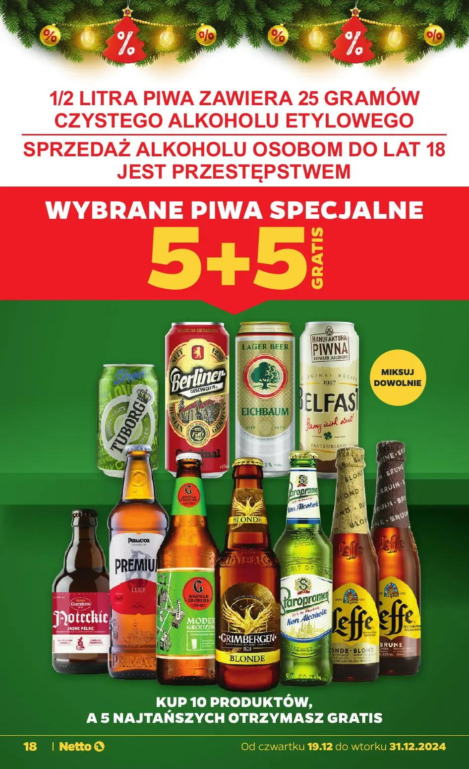 gazetka promocyjna NETTO Zadziwiająco tanie Święta - Strona 18