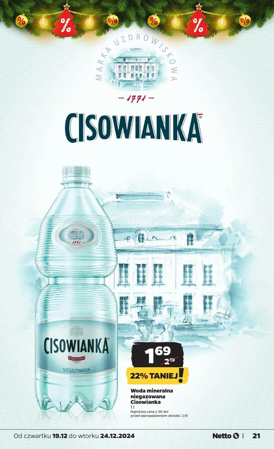 gazetka promocyjna NETTO Zadziwiająco tanie Święta - Strona 21