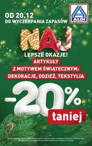 Gazetka promocyjna ALDI, ważna od 2024-12-20 do 2024-12-24.