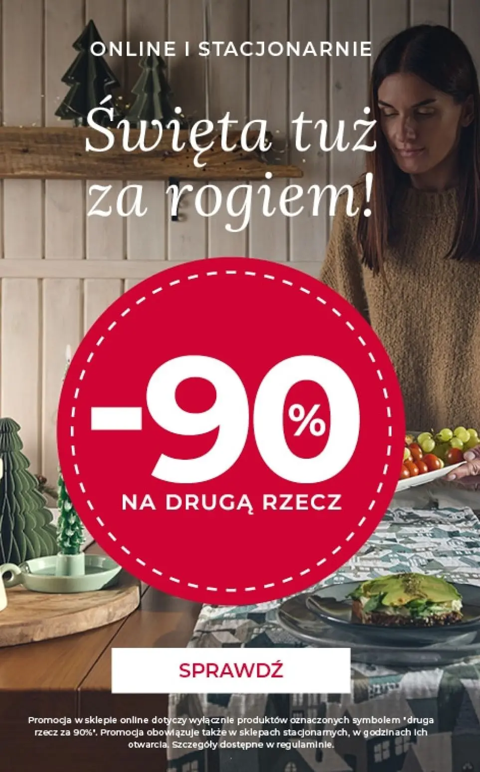 gazetka promocyjna home&you Promocja druga rzecz -90% - Strona 1