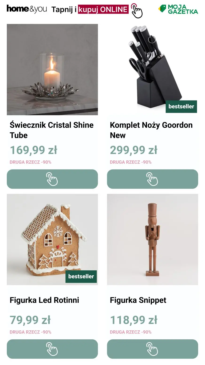 gazetka promocyjna home&you Promocja druga rzecz -90% - Strona 2