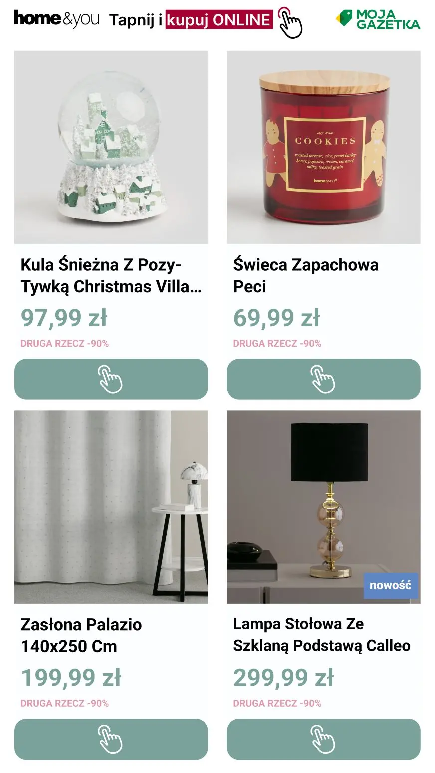 gazetka promocyjna home&you Promocja druga rzecz -90% - Strona 3