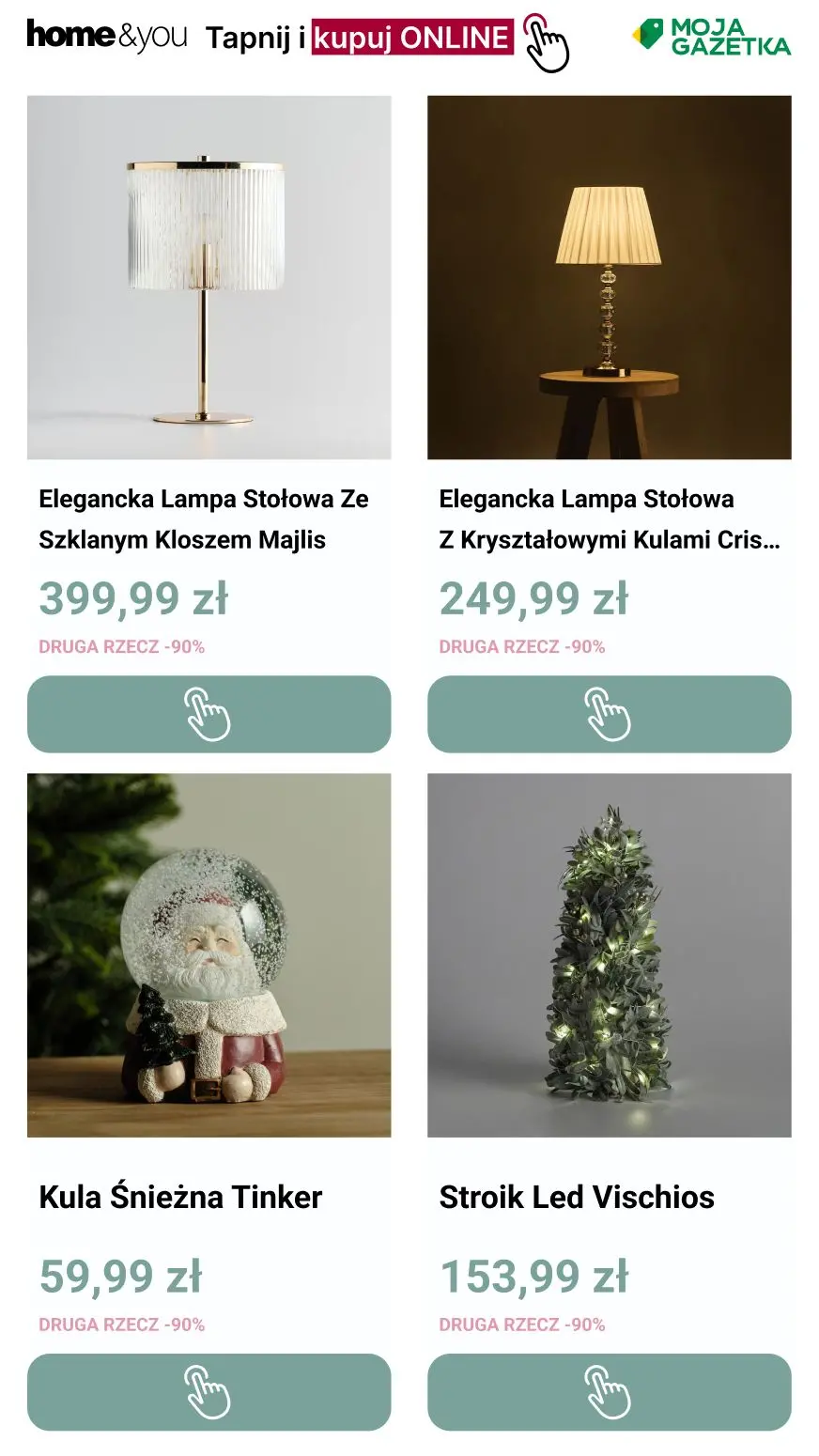 gazetka promocyjna home&you Promocja druga rzecz -90% - Strona 5