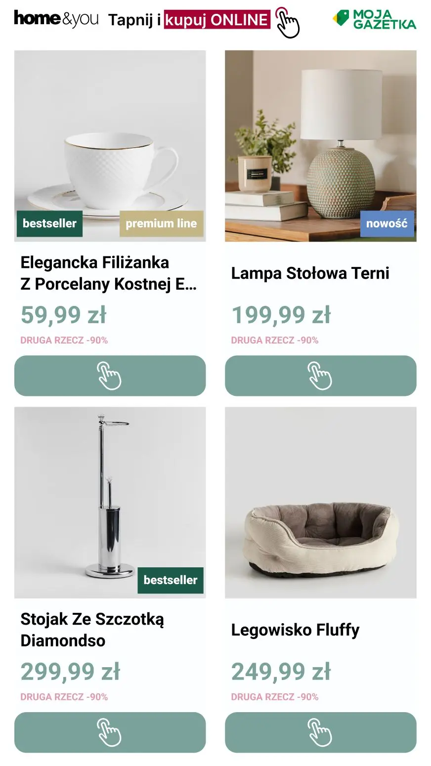 gazetka promocyjna home&you Promocja druga rzecz -90% - Strona 9