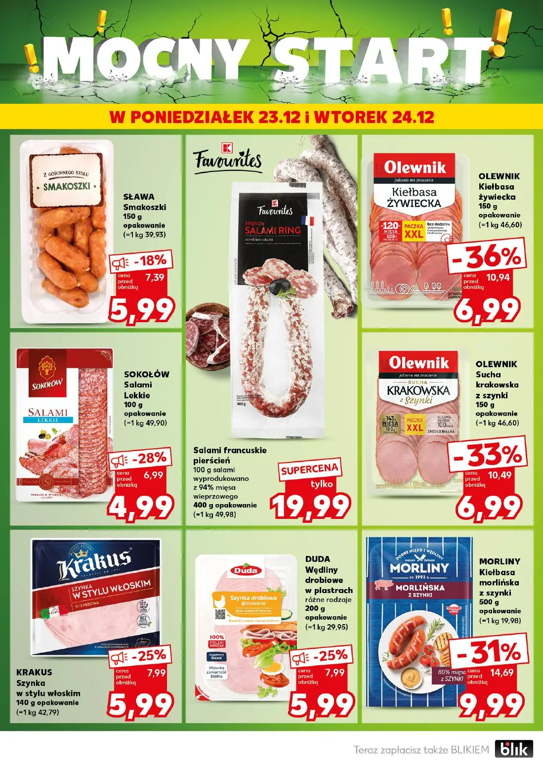 gazetka promocyjna Kaufland Mocny start - Strona 4