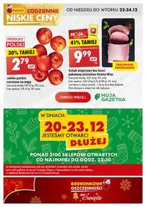 Gazetka promocyjna Biedronka, ważna od 2024-12-23 do 2024-12-24.