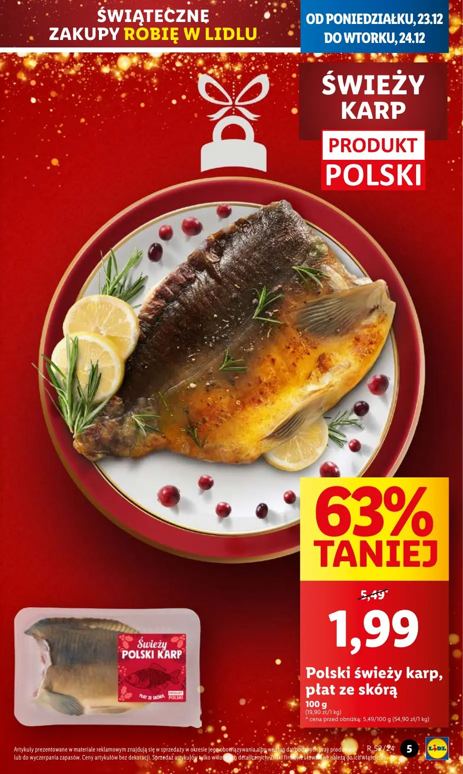 gazetka promocyjna LIDL Od poniedziałku - Strona 5