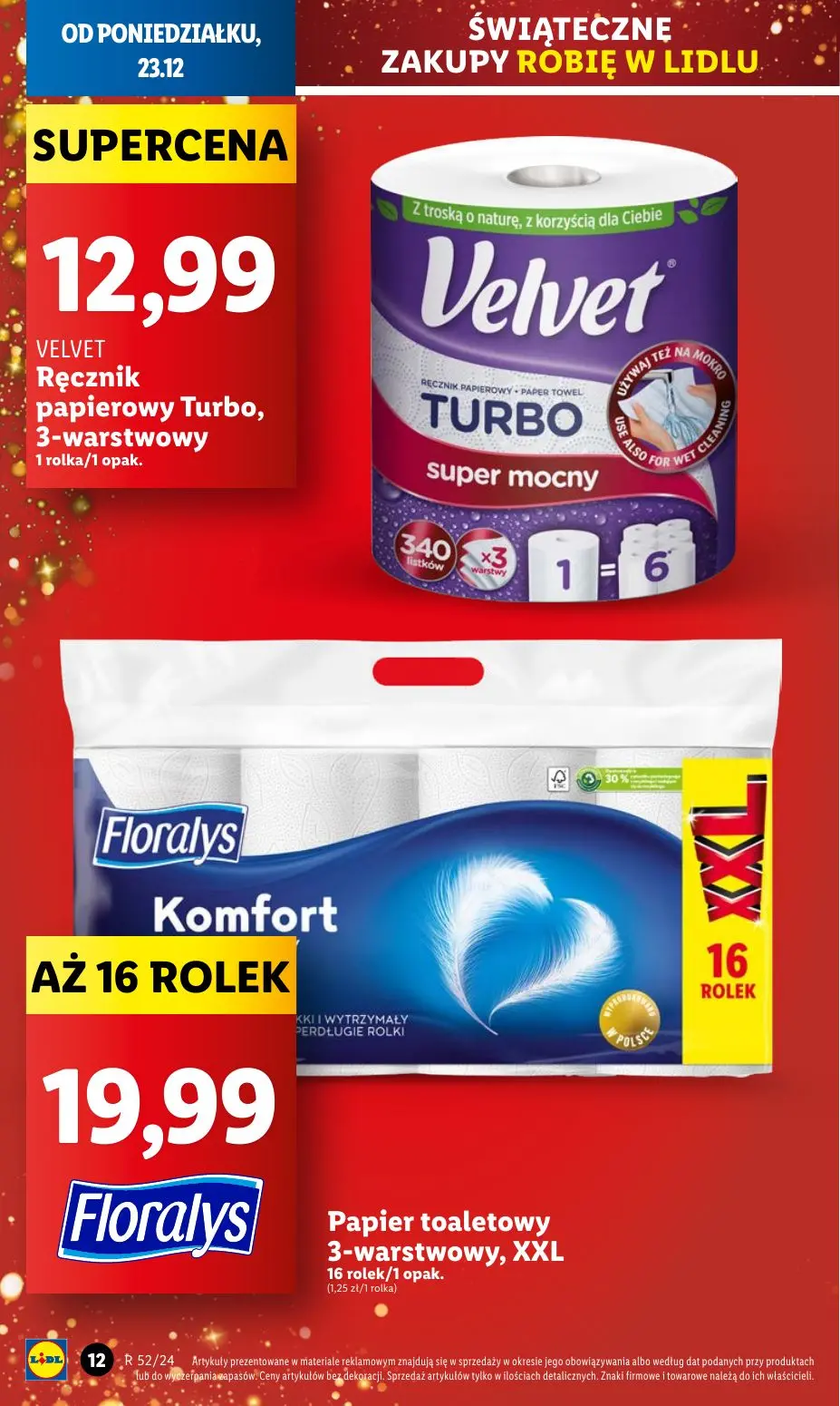 gazetka promocyjna LIDL Od poniedziałku - Strona 12