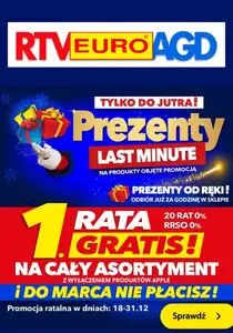 Gazetka promocyjna RTV EURO AGD, ważna od 2024-12-23 do 2024-12-24.