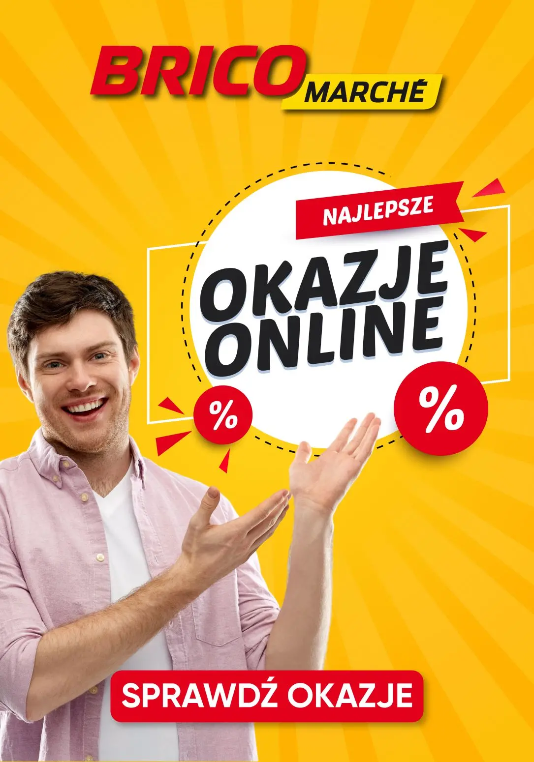 gazetka promocyjna BRICOMARCHE Okazje tylko ONLINE! Sprawdź swoje ulubione produkty w obniżonych cenach ! - Strona 1