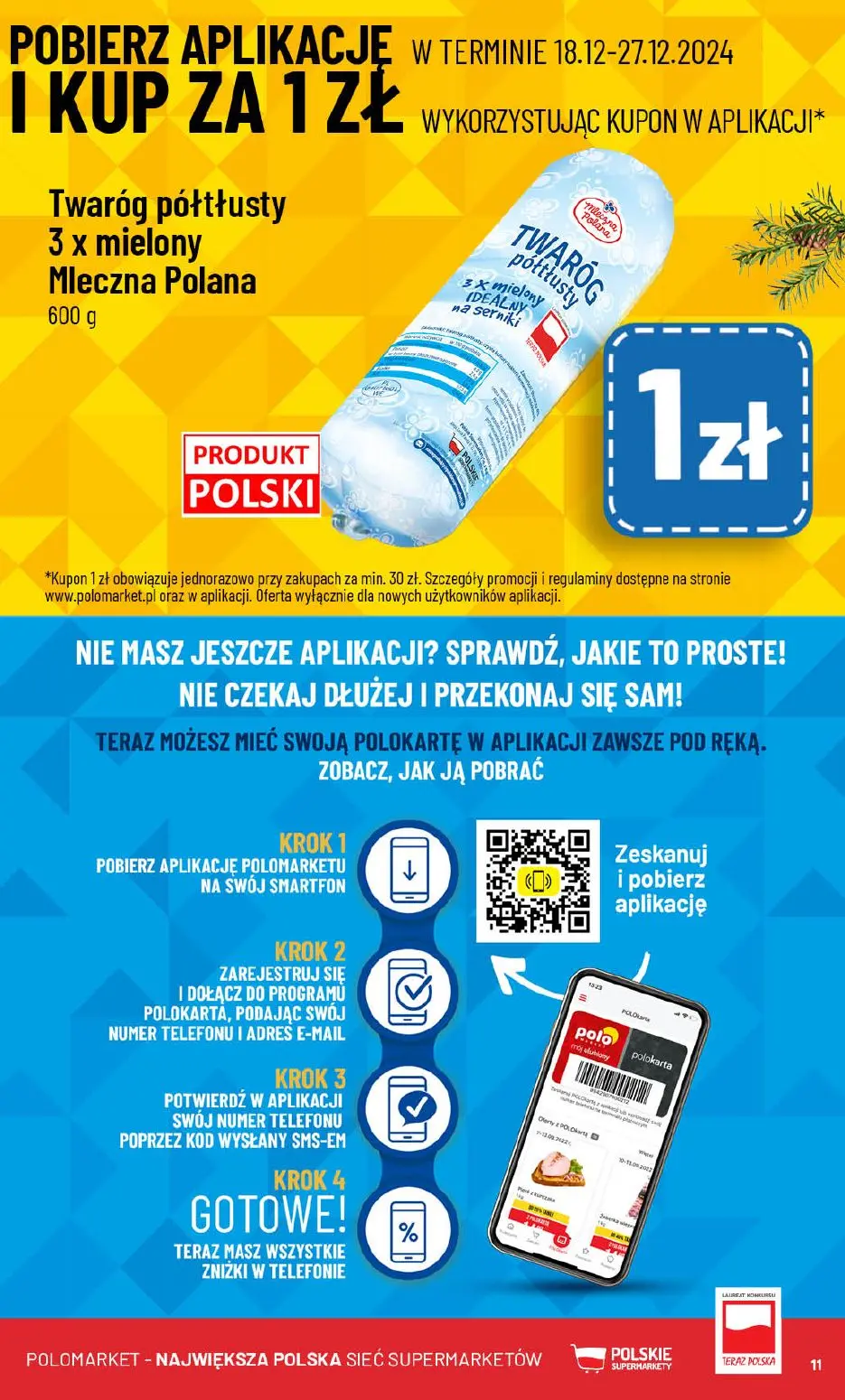 gazetka promocyjna POLOmarket Wesołych Świąt! - Strona 11