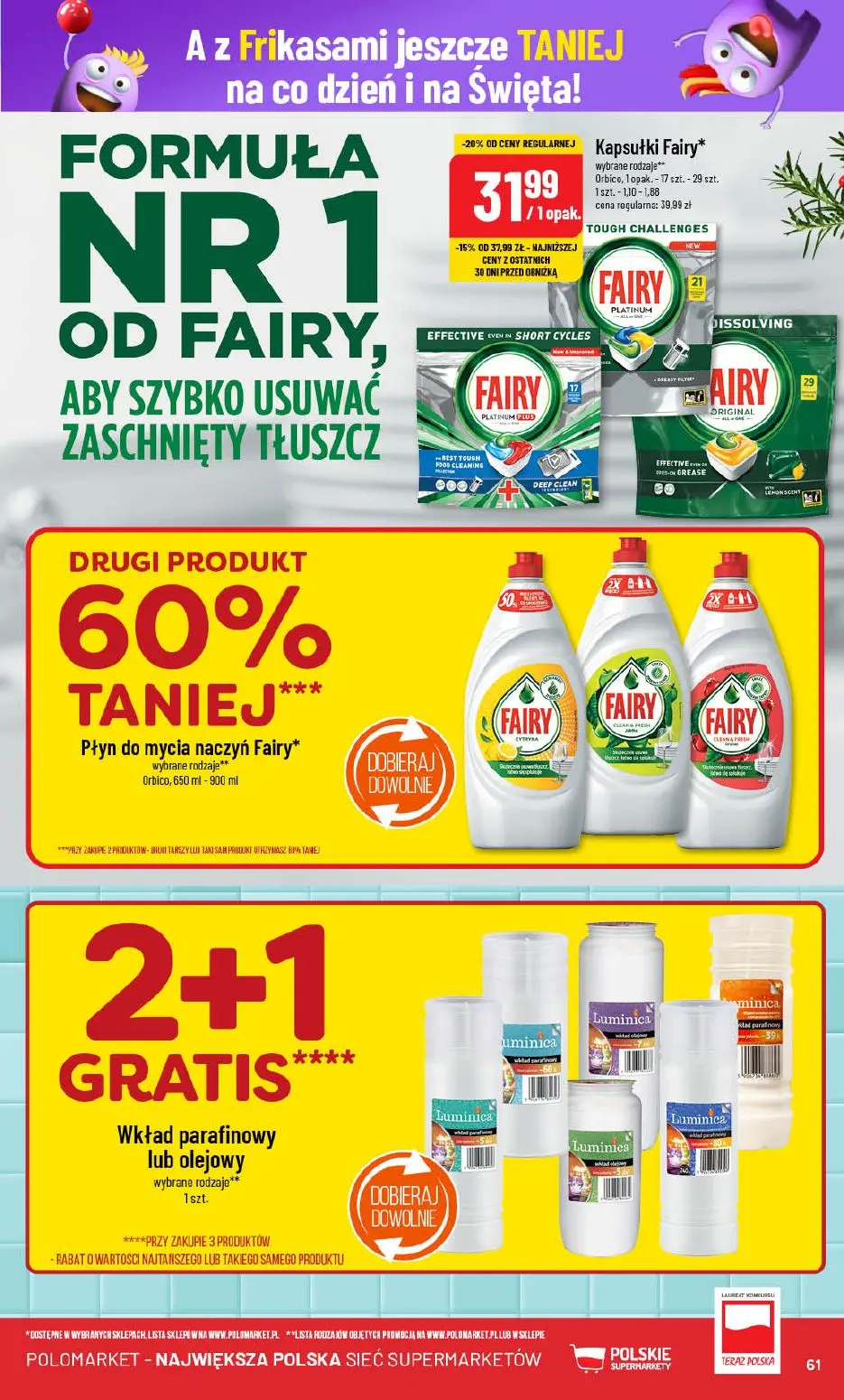 gazetka promocyjna POLOmarket Wesołych Świąt! - Strona 61