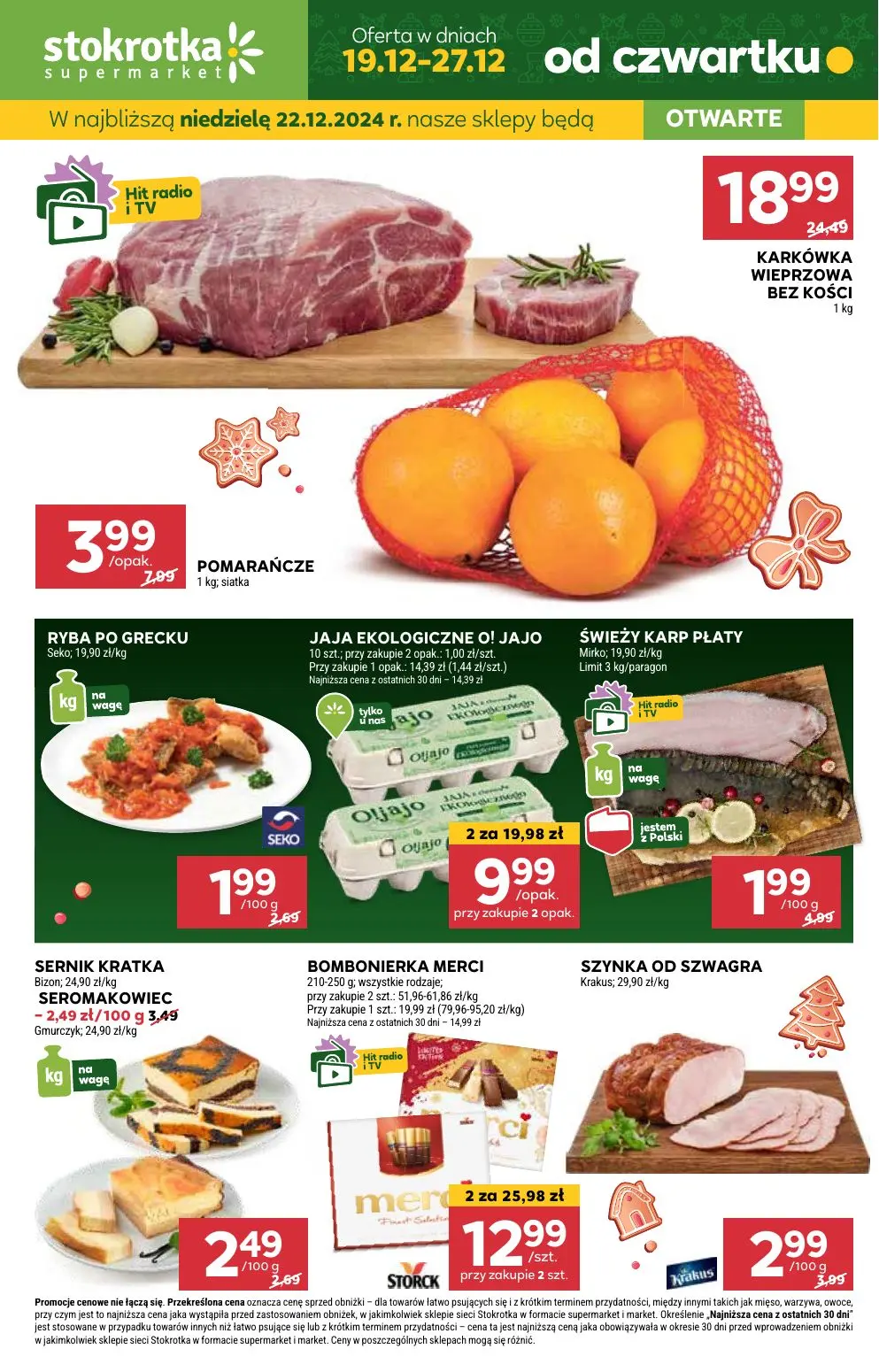 gazetka promocyjna Stokrotka Supermarket  - Strona 1