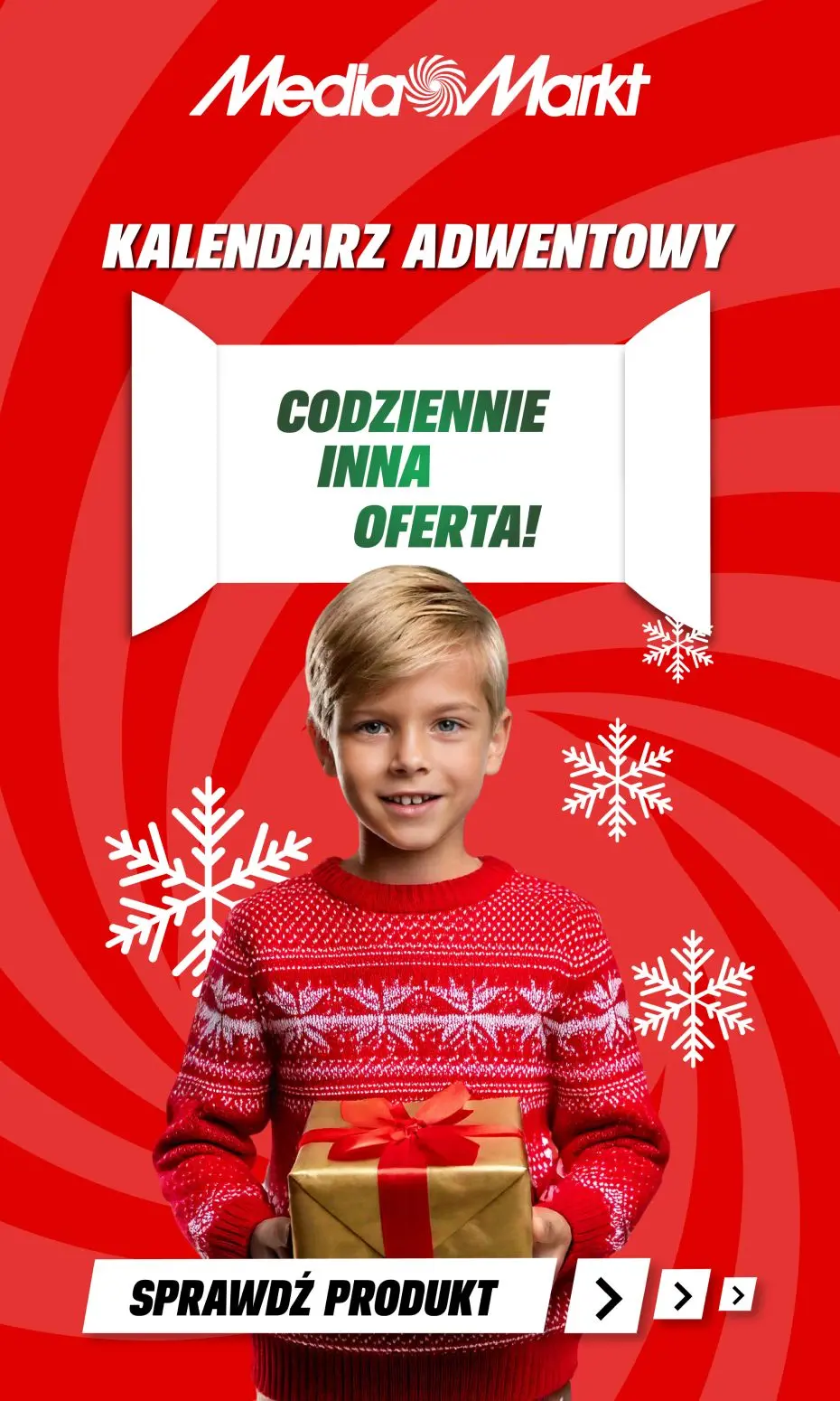 gazetka promocyjna Media Markt Kalendarz adwentowy - codziennie inna oferta! Skorzystaj już dziś. - Strona 1