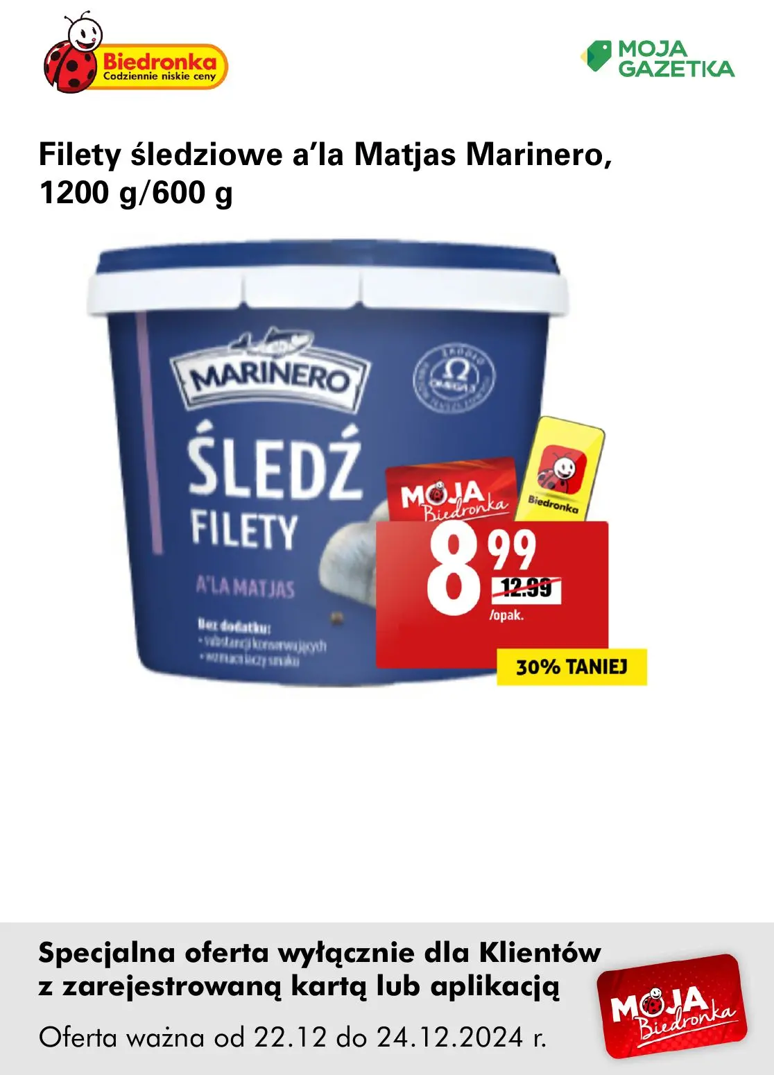 gazetka promocyjna Biedronka Oferta z kartą Moja Biedronka - Strona 6