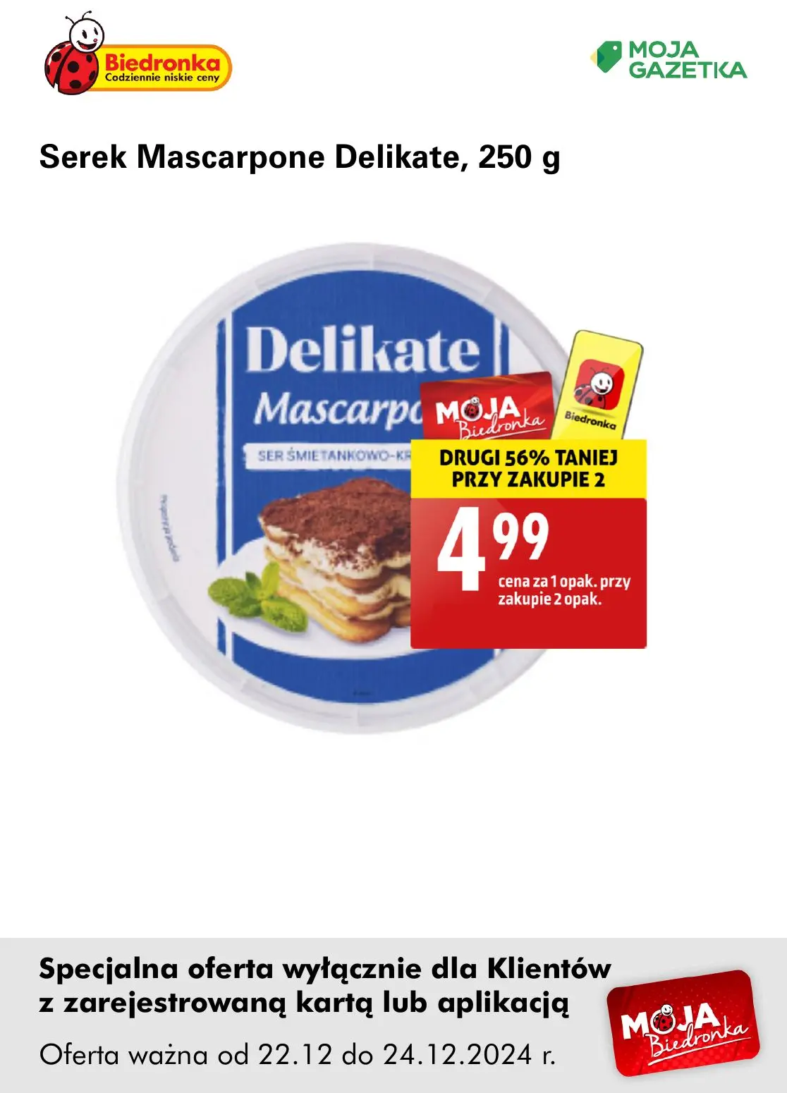 gazetka promocyjna Biedronka Oferta z kartą Moja Biedronka - Strona 9