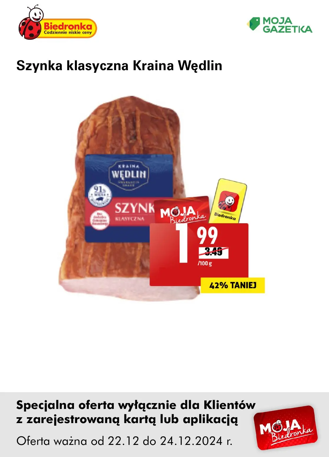 gazetka promocyjna Biedronka Oferta z kartą Moja Biedronka - Strona 14