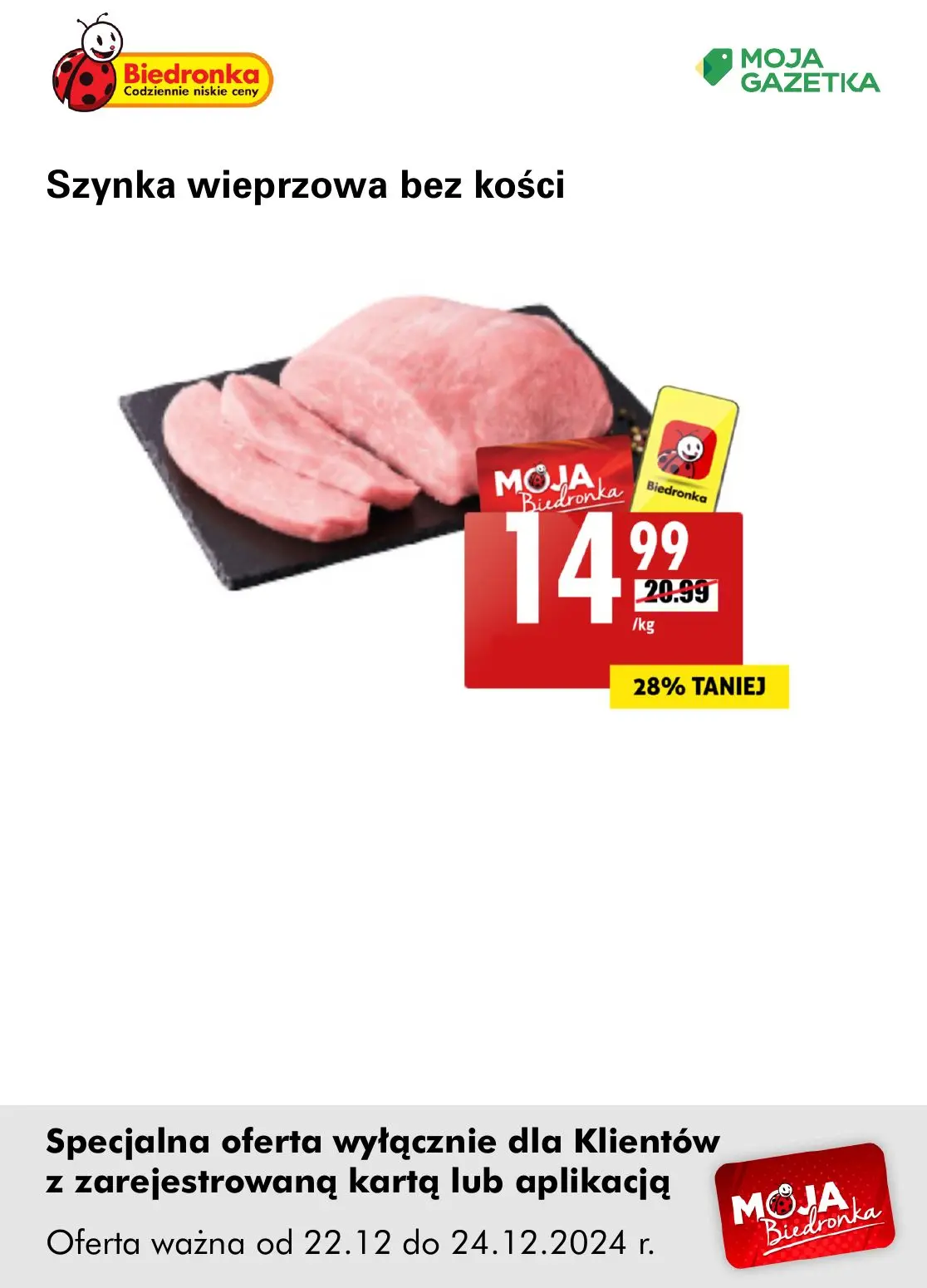 gazetka promocyjna Biedronka Oferta z kartą Moja Biedronka - Strona 19