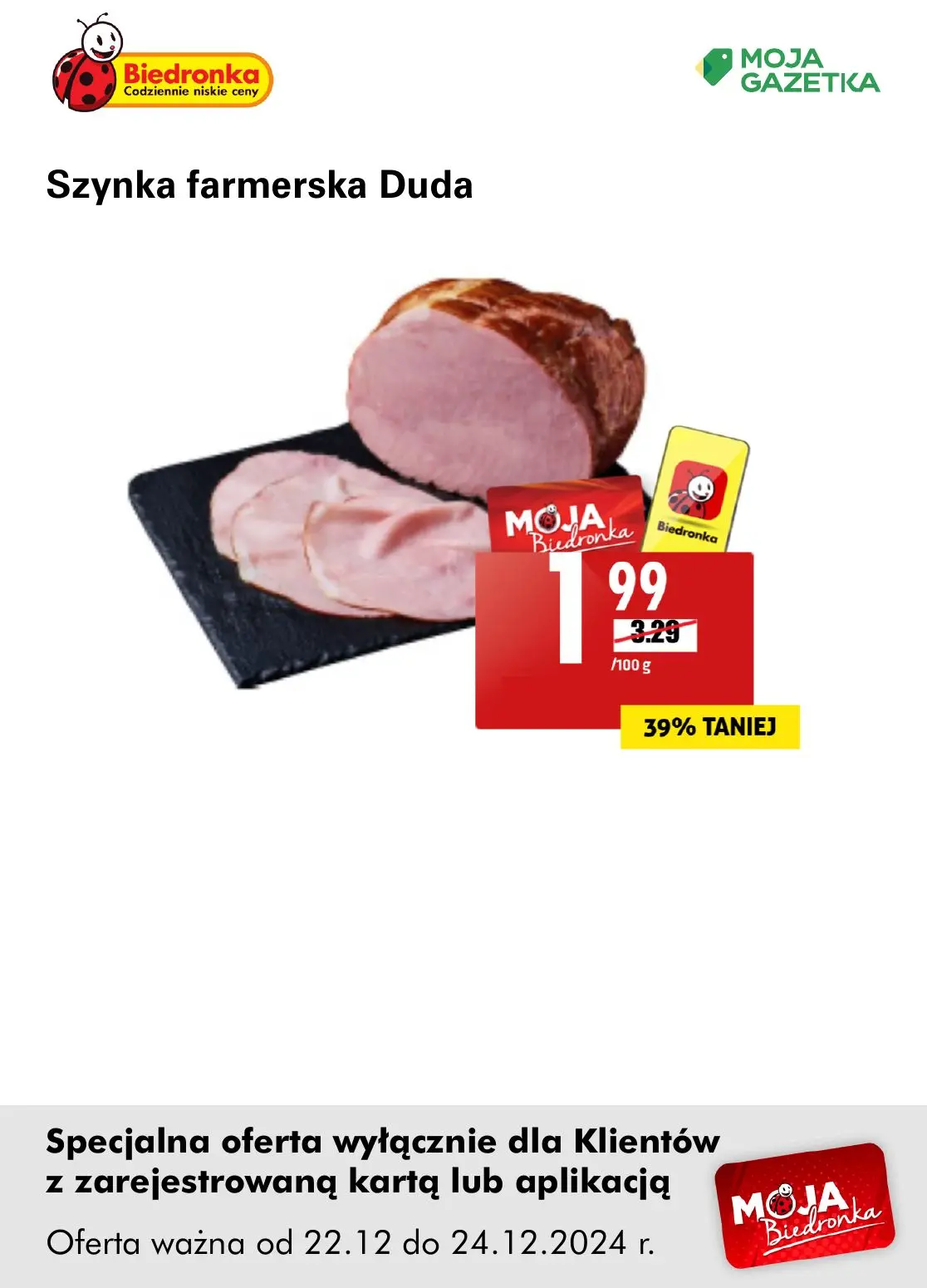 gazetka promocyjna Biedronka Oferta z kartą Moja Biedronka - Strona 20