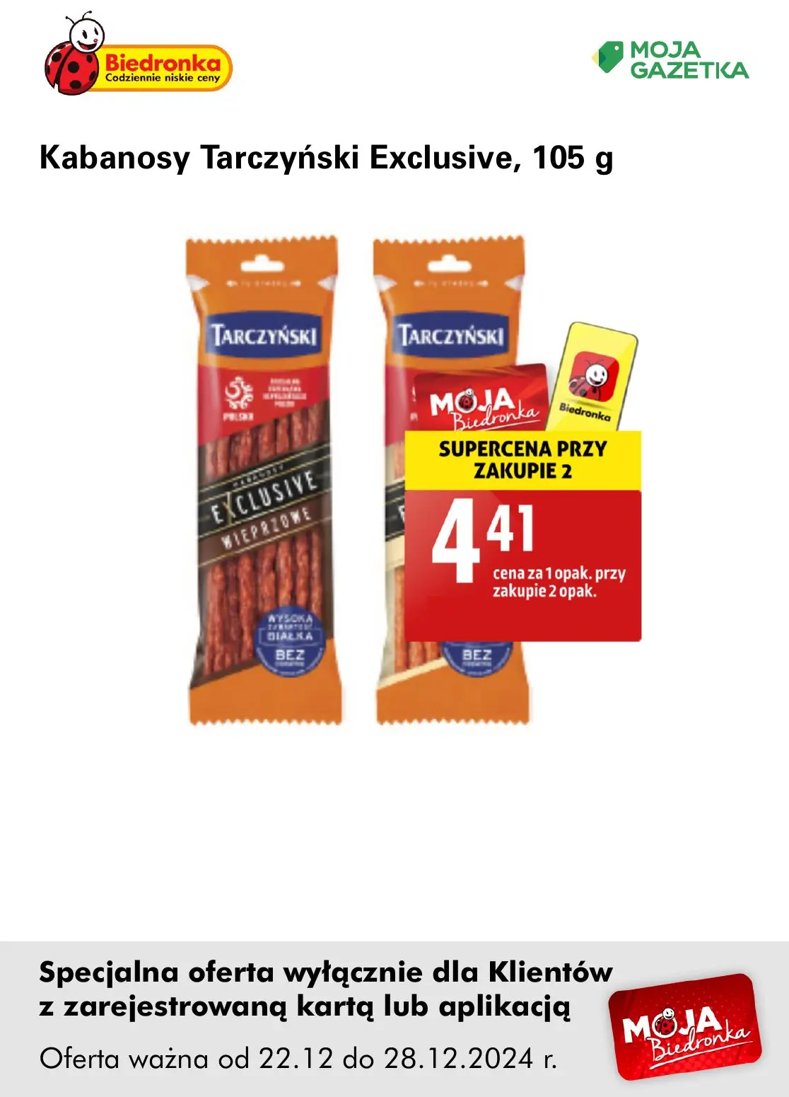 gazetka promocyjna Biedronka Oferta z kartą Moja Biedronka - Strona 21