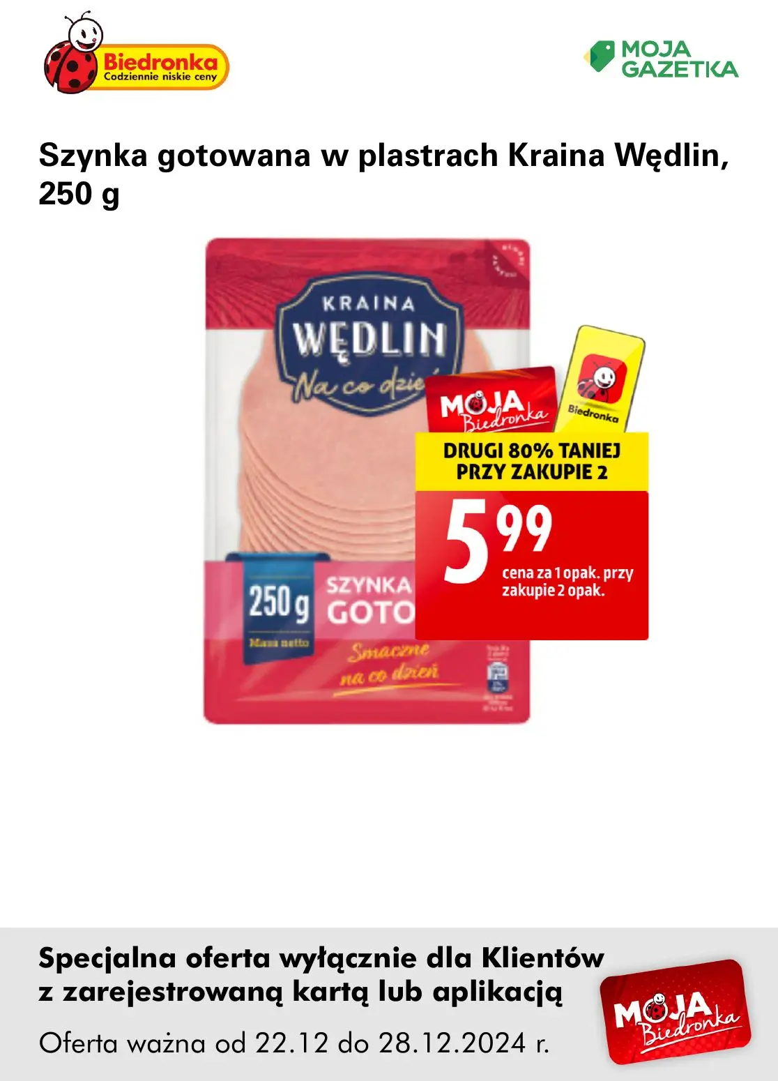 gazetka promocyjna Biedronka Oferta z kartą Moja Biedronka - Strona 24