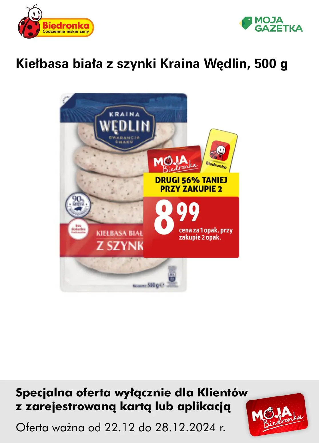 gazetka promocyjna Biedronka Oferta z kartą Moja Biedronka - Strona 28