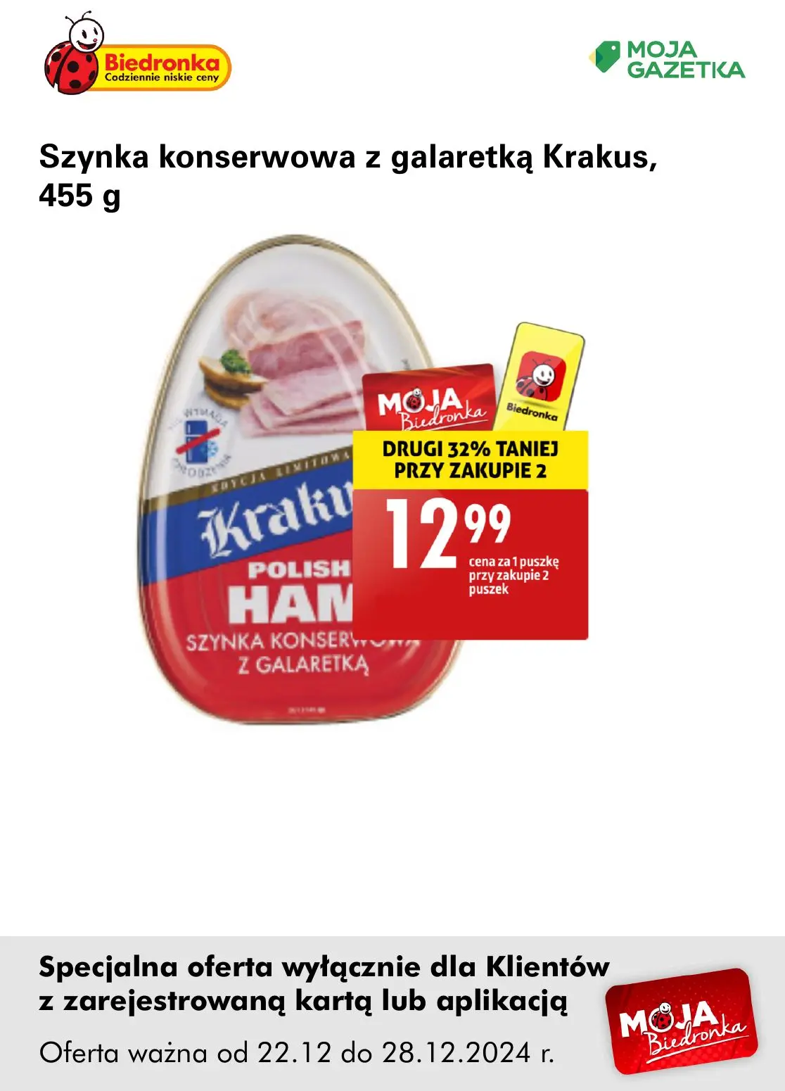 gazetka promocyjna Biedronka Oferta z kartą Moja Biedronka - Strona 29