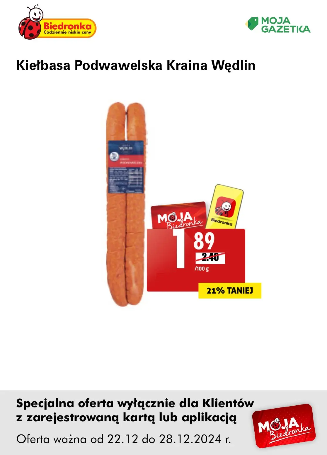 gazetka promocyjna Biedronka Oferta z kartą Moja Biedronka - Strona 31