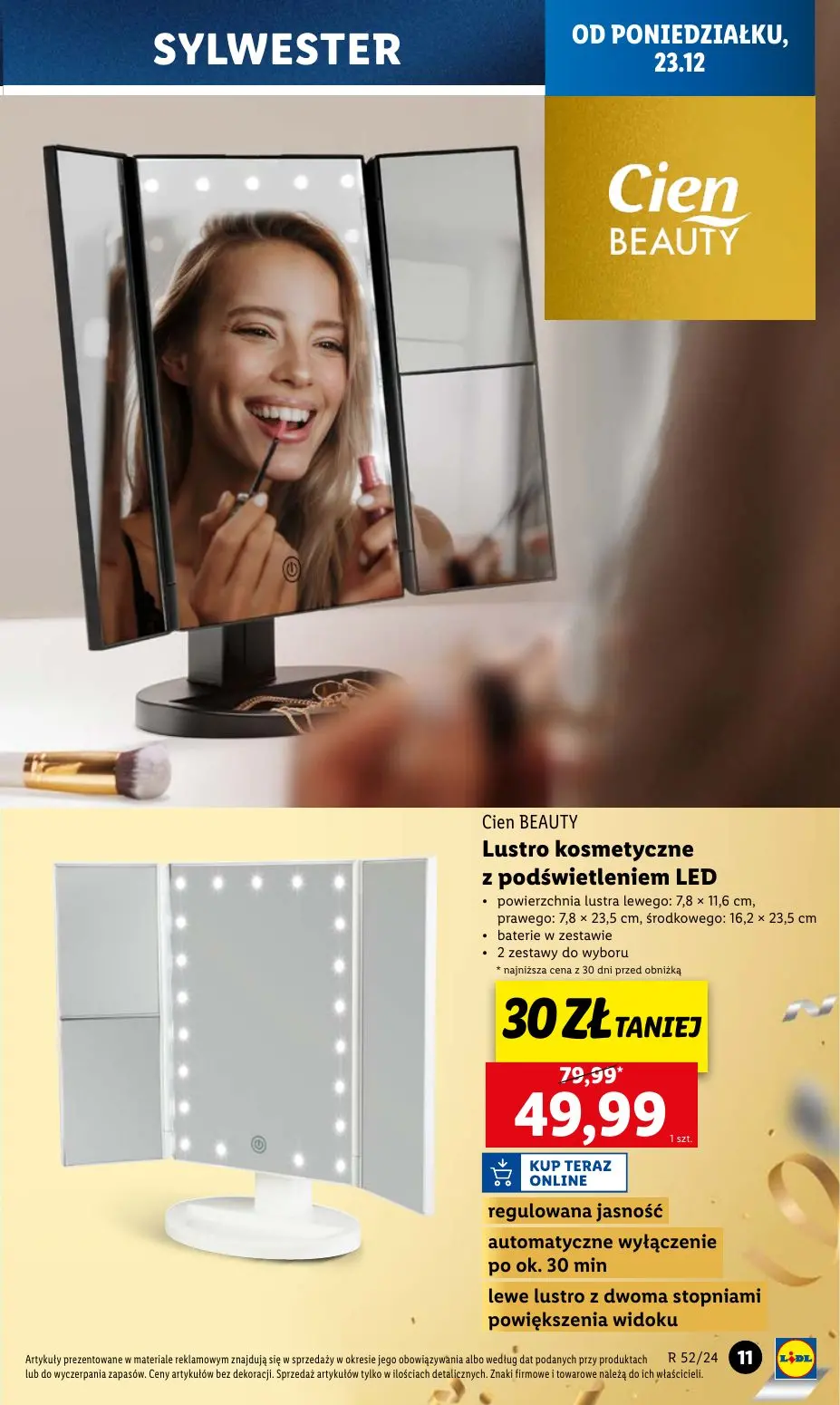 gazetka promocyjna LIDL Sylwestrowy katalog okazji - Strona 11