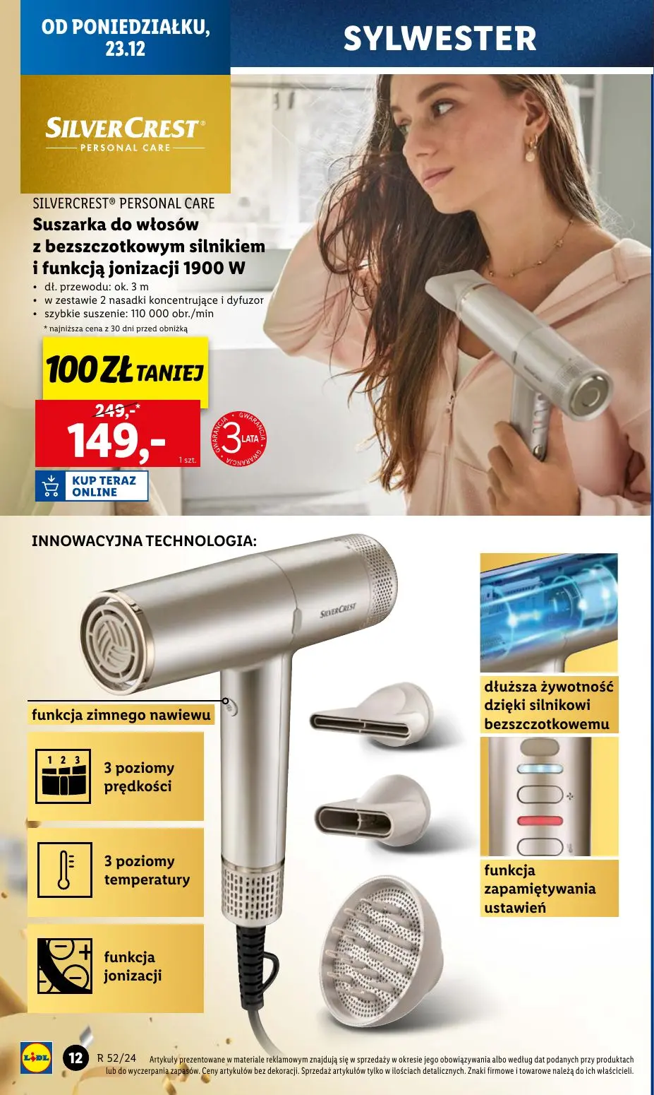 gazetka promocyjna LIDL Sylwestrowy katalog okazji - Strona 12