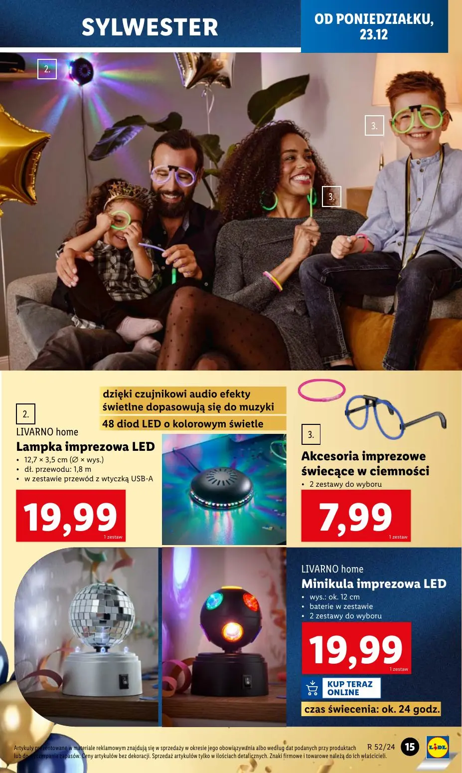 gazetka promocyjna LIDL Sylwestrowy katalog okazji - Strona 15