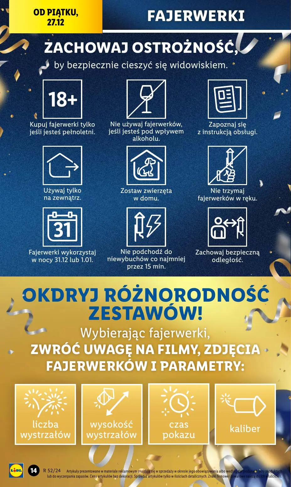 gazetka promocyjna LIDL Sylwestrowy katalog okazji - Strona 16