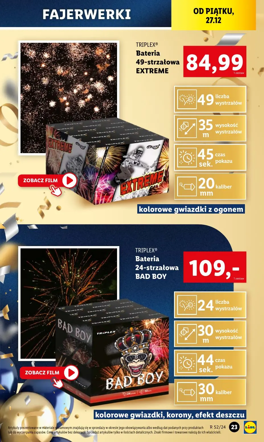 gazetka promocyjna LIDL Sylwestrowy katalog okazji - Strona 25